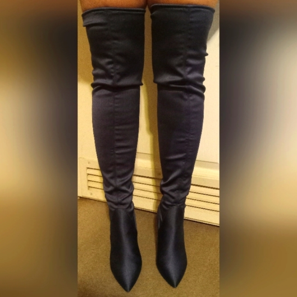 Size 6 1/2 Jessica Simpson over the knee boots - Picture 3 of 4
